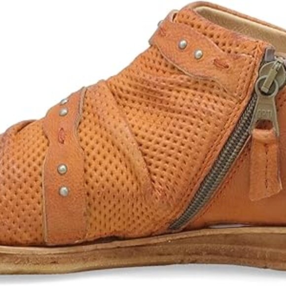 NEW MIZ MOOZ Leather Francy Flat Sandals Nutmeg for women 252 - Picture 6 of 14